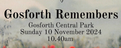 Remembrance Sunday 10th November 2024