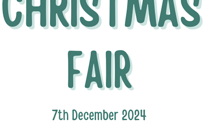 Christmas Fair 7th December 11.00 – 1.00pm